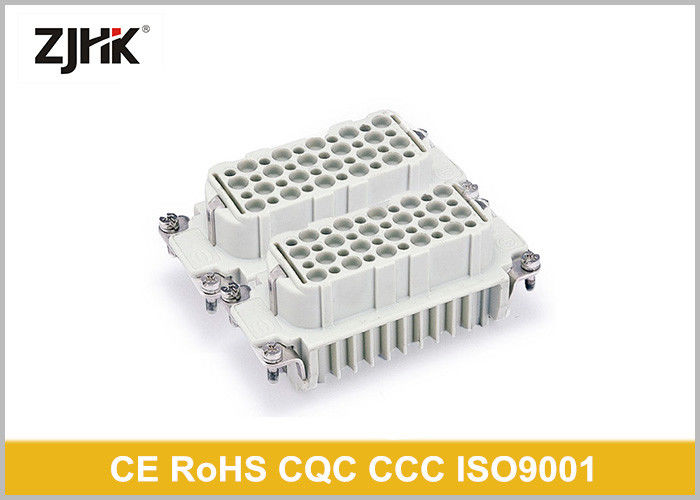 HD  시리즈 80 핀 연결기   구리 합금 산업적 다중 핀 커넥터